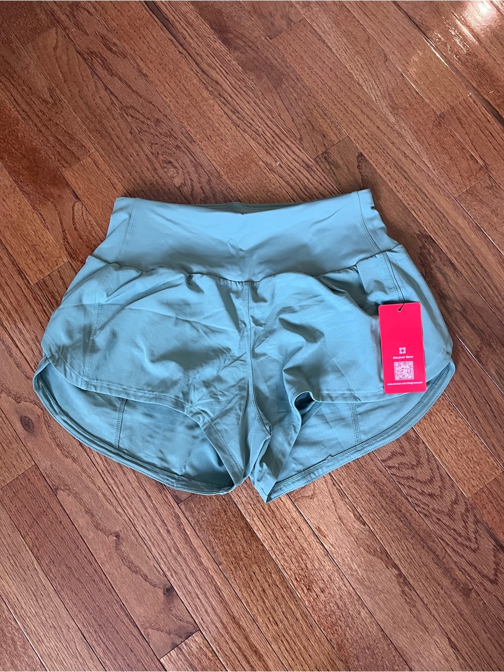 THE GYM PEOPLE Womens High Waisted
Running Shorts Quick Dry Workout Shorts, NWT - Picture 2 of 8